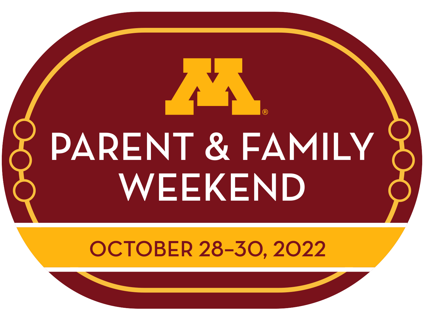 Parent & Family Weekend 2022 logo